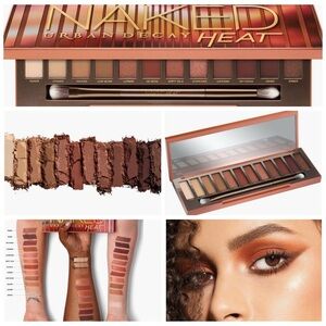 NWT Urban Decay Naked Heat Palette - Fiery Browns and Tans